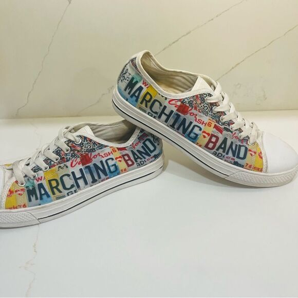 Marching Band Graphic Sneakers - Multicolor - Picture 6 of 8